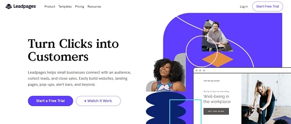 Leadpages Leadpages landing page software