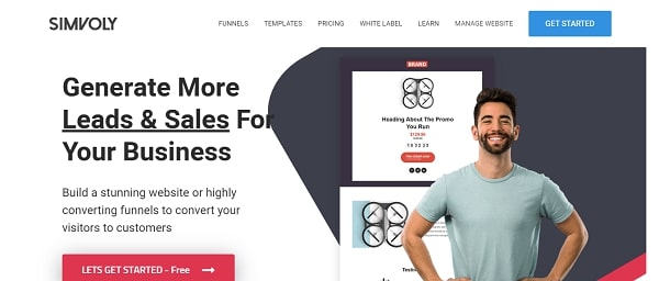 Simvoly Simvoly landing page and funnel builder